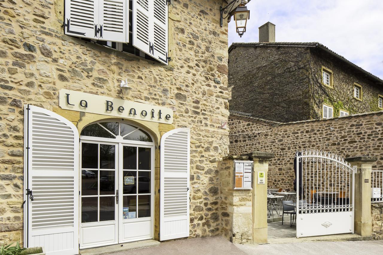 Logis Hotel La Benoite Salles-Arbuissonnas-en-Beaujolais Luaran gambar